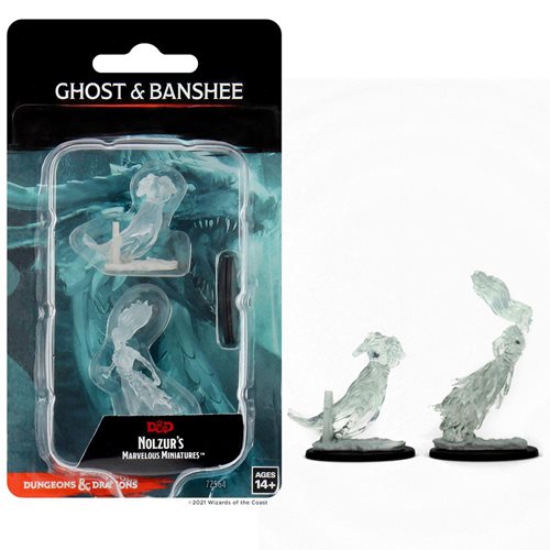 D&D Nolzur's Marvelous Mini Ghost & Banshee Mini-Fig 2-Pack