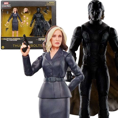 Thunderbolts Marvel Legends Val and The Void Action Figures