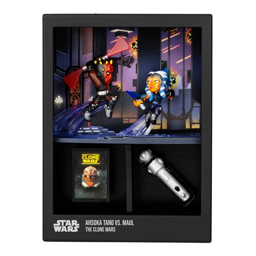 Star Wars Ahsoka Tano Vs Maul Fandrop Figure Diorama