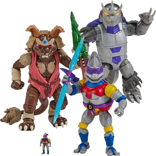 TMNT x Godzilla Wave 2 Action Figure Case of 4