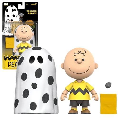 Peanuts Deluxe Charlie Brown Ghost 6-Inch Action Figure