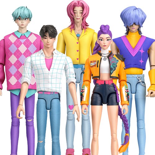 KPop Demon Hunters Wave 2 6 1/2-Inch Core Figure Case of 6