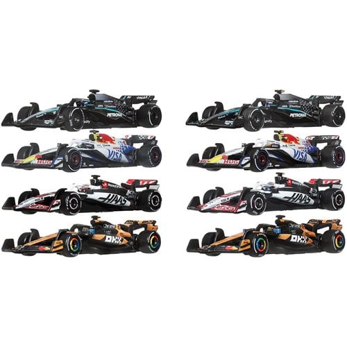 Hot Wheels Formula 1 2026 Mix 1 Vehicle 2-Pack Case of 4