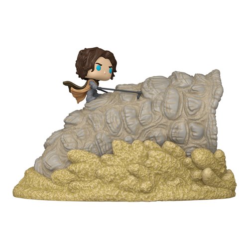 Dune 3 Paul with Sandworm Funko Pop! Moment