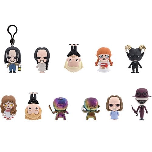 WB Horror Series 10 3D Foam Bag Clip Display Case of 24
