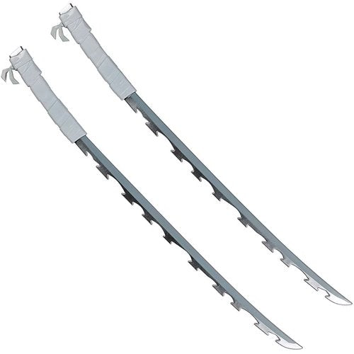 Demon Slayer Inosuke Dual Swords Set Roleplay Accessory