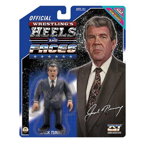 Wrestling's Series 3 Jack Tunney 4 1/2-Inch Scale Figure