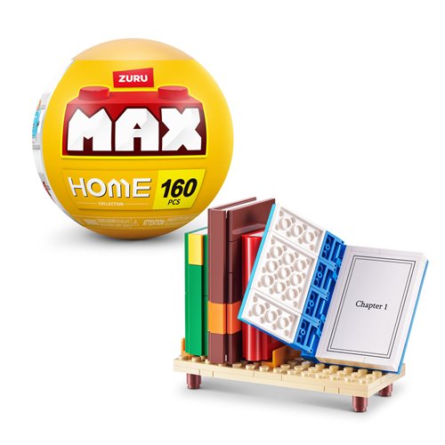 Max Home S1 Books Build Brick Case of 8
