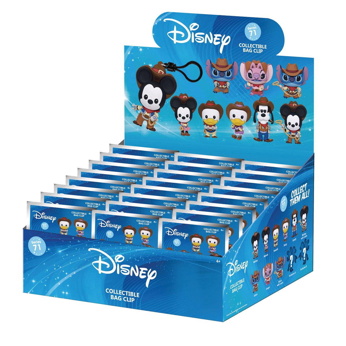 Disney Classic Western Series 71 3D Foam Bag Clip