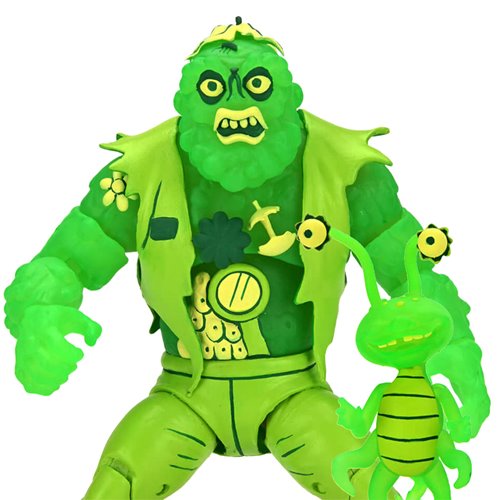 TMNT (1987 Cartoon) Ult. GITD Muckman & Joe Eyeball Figure