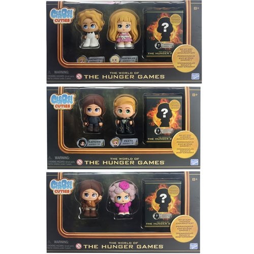 The Hunger Games CheeBee Cuties Mini-Figure 3-Pack