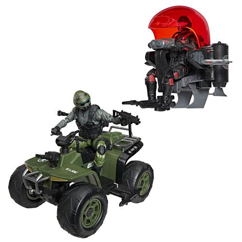 G.I. Joe Classified Varmint ATV vs. Trubble Bubble Vehicles