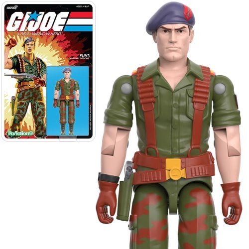 G.I. Joe Flint 3 3/4-Inch ReAction+ Figure