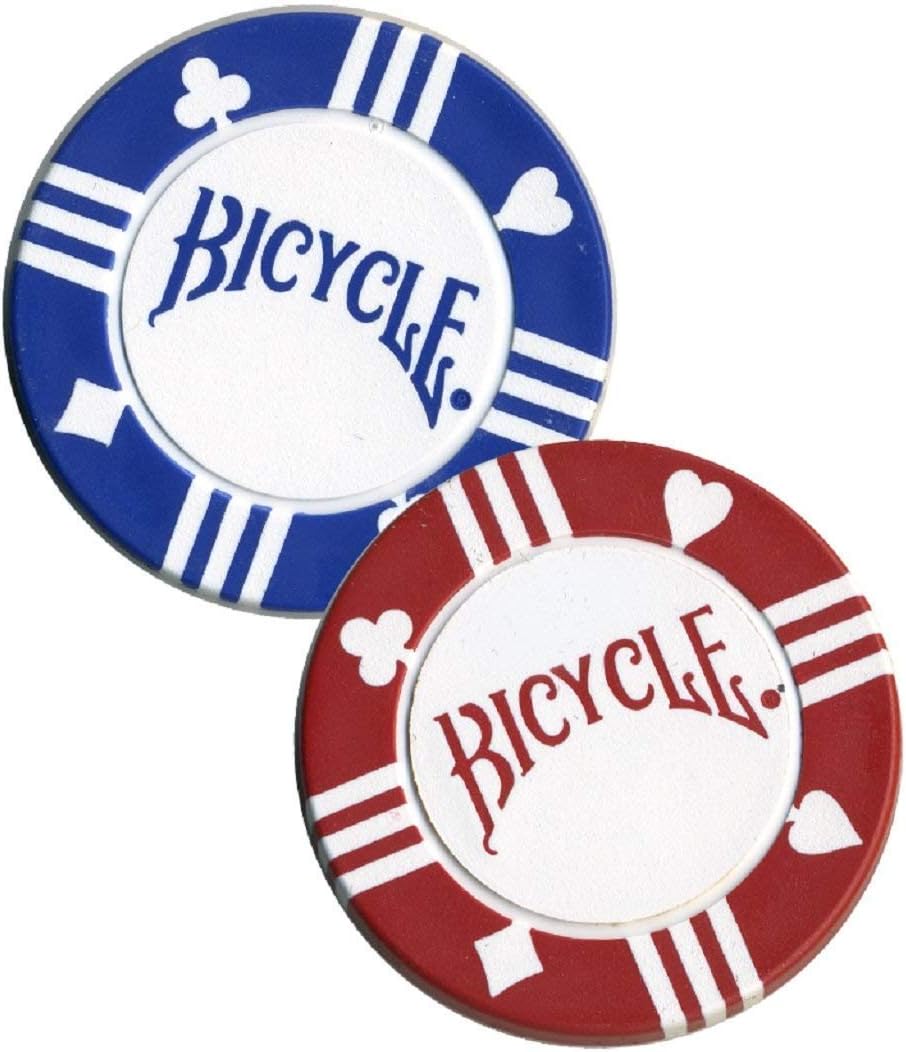 Bicycle Clay Poker Chip Set: 100 Count