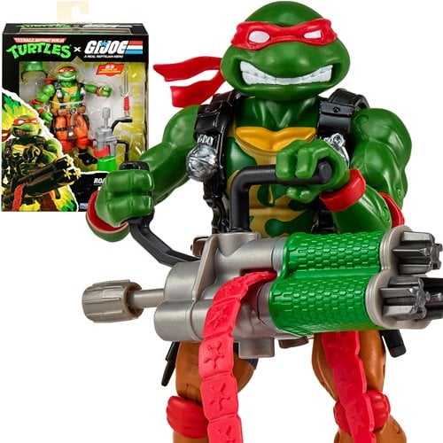 TMNT x G.I. Joe Raphael Roadblock Action Figure