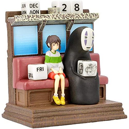 Spirited Away Riding the Railway Calendar Statue