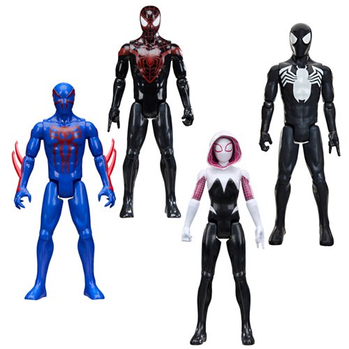 Spider-Man Titan Series Action Figures Wave 1 Case of 4