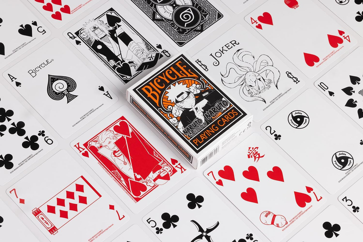 Bicycle Naruto Shippuden Anime Playing Cards, 1 Deck