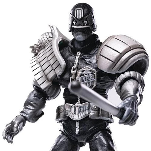 Judge Dredd B&W Exquisite Mini Series 1:18 Scale Figure