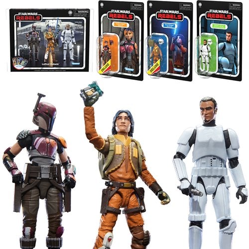 Star Wars The Vintage Collection Lothal Rebels Figure Set