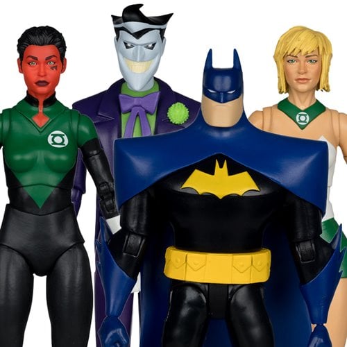 DC Page Punchers W15 7-Inch Scale Figure & Comic Case of 6
