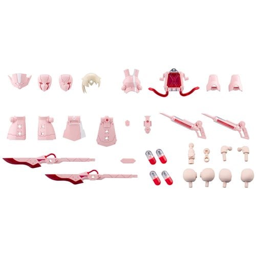 Megalomaria Metamorphose Unit EXArmor Pink Nurse Model Kit