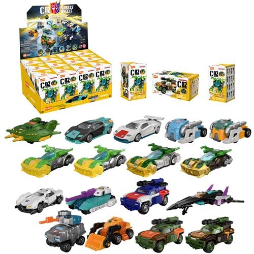 Transformers Wheels C02 Blokees Model Kit Display of 12