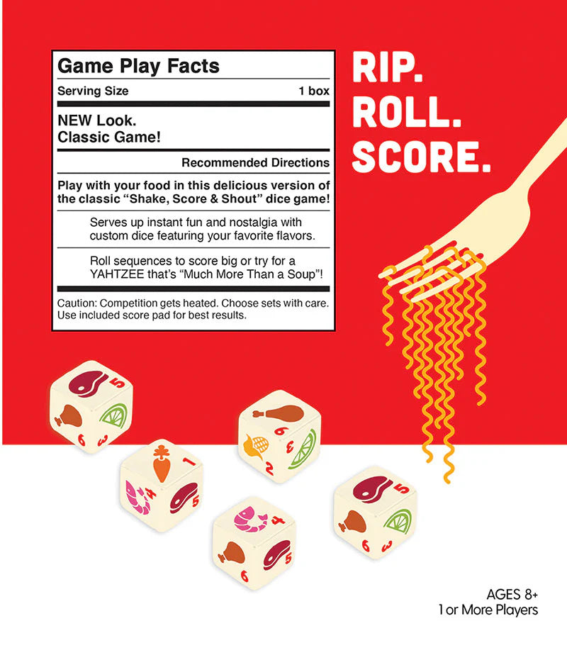 Yahtzee Cup Noodles