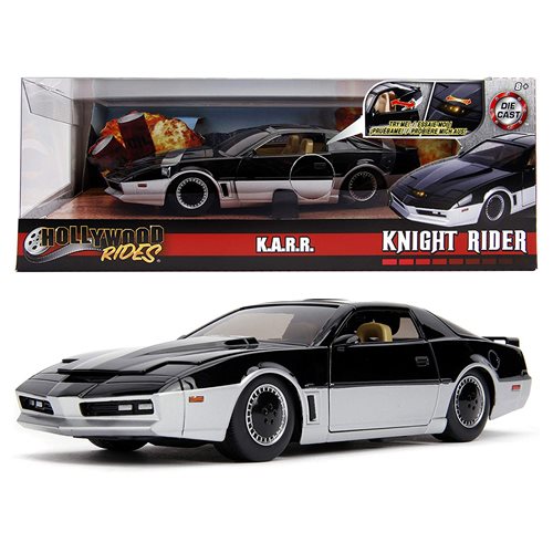 Knight Rider KARR 1982 Pontiac TA 1:24 Vehicle with Lights
