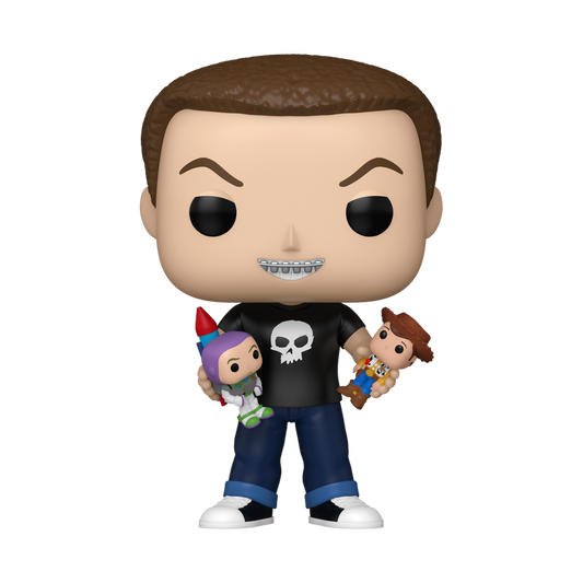 PRE ORDER: Toy Story 30th Anniversary Sid with Buzz Lightyear and Woody Funko Pop! Vinyl Figure #1598 - Specialty