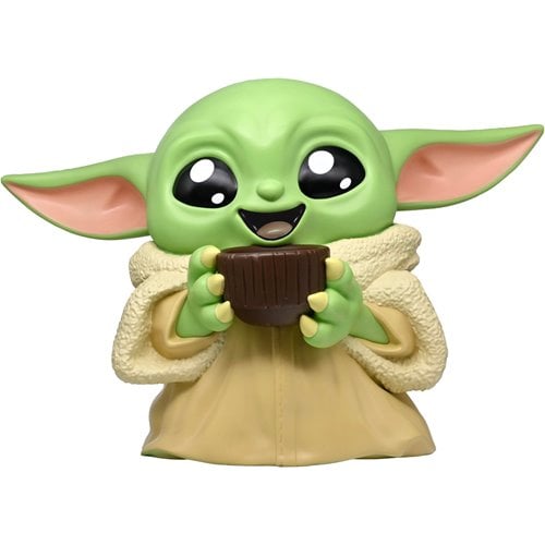 Star Wars: The Mandalorian Grogu with Mug Jumbo Figural Bank