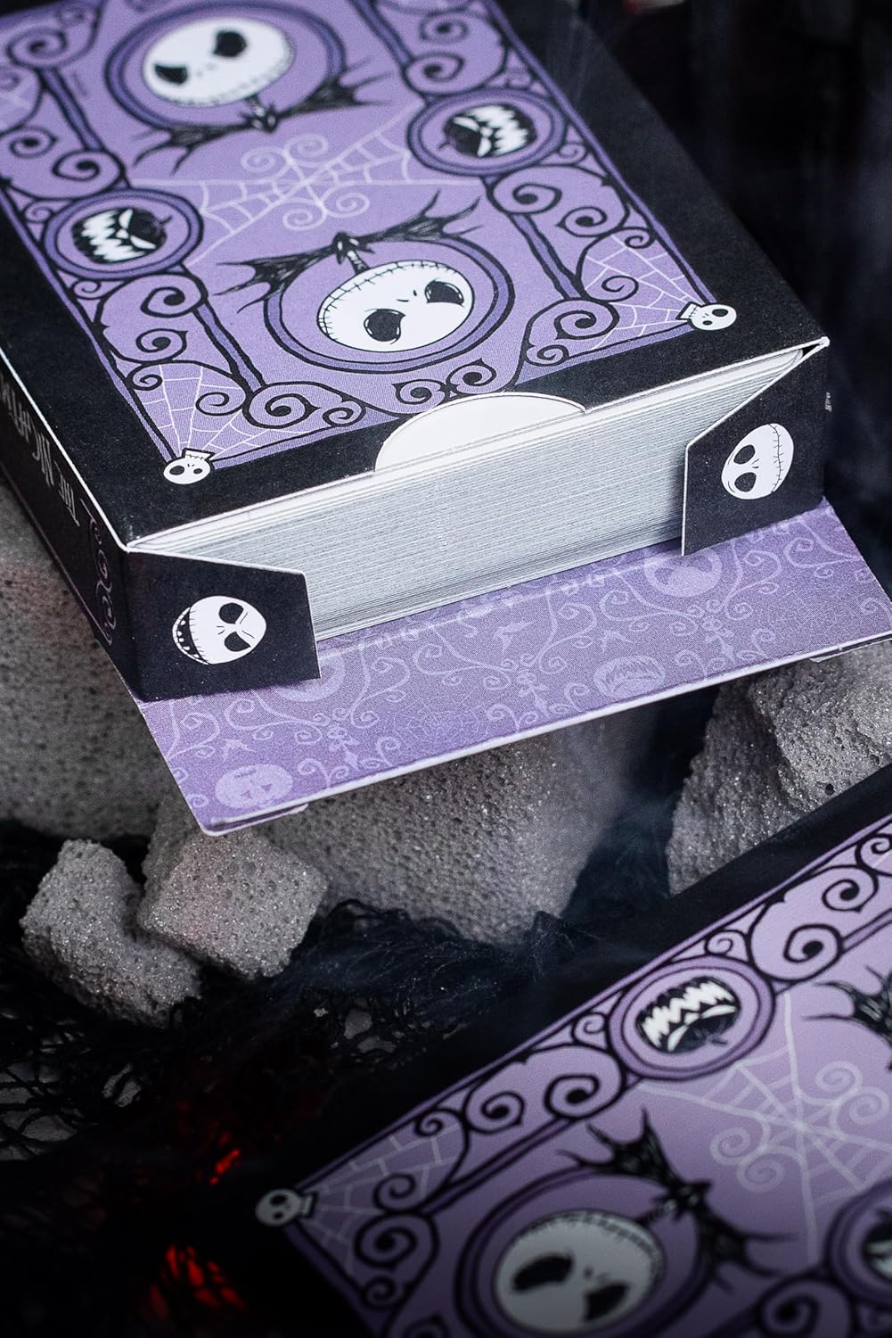 Disney Tim Burton's Nightmare Before Christmas Inspired Playing Cards Featuring Jack Skellington, 1 Deck