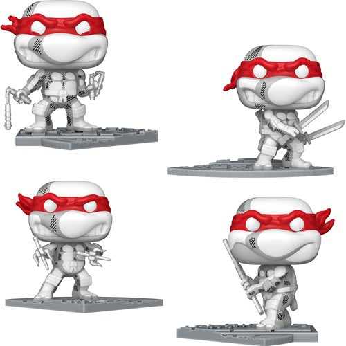 TMNT B&W Comic Pop! Vinyl Figure Wave 6 Case of 6
