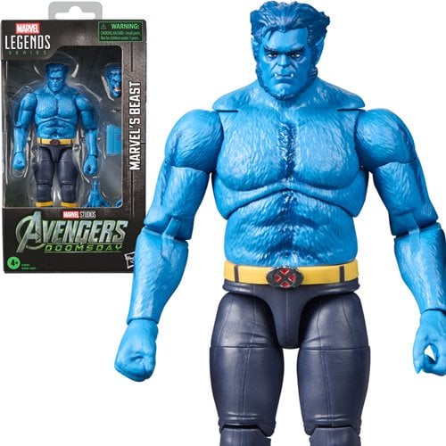 Avengers: Doomsday Marvel Legends Beast 6-Inch Action Figure