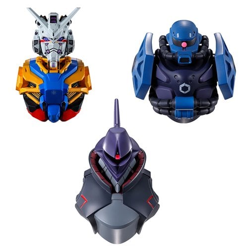 Gundam GQ MS Head Magnet Case of 4
