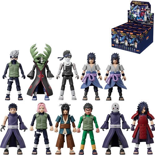 Naruto Shippuden GV04 War Begins! Mini Model Kit Box of 9