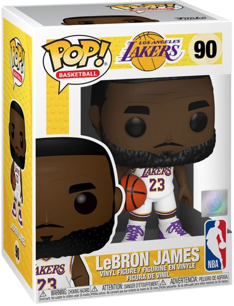 NBA Stars: Lakers - LeBron James (Alternate) Pop! Vinyl Figure #90