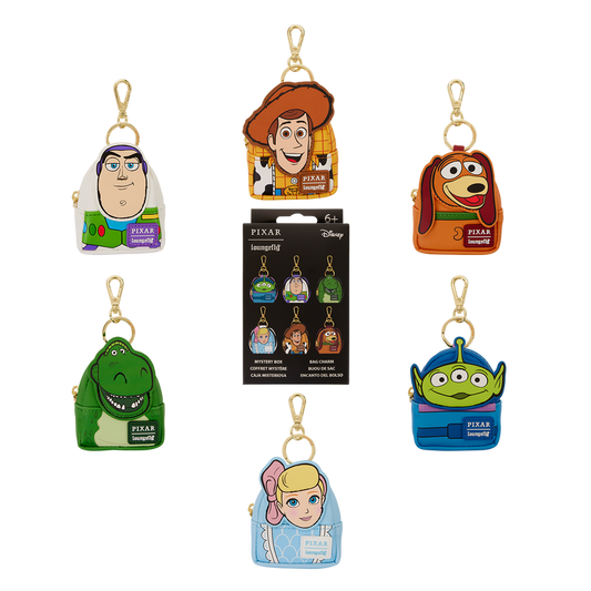 Toy Story 30th Anniversary Cosplay Mystery Mini Backpack Keychain Charm