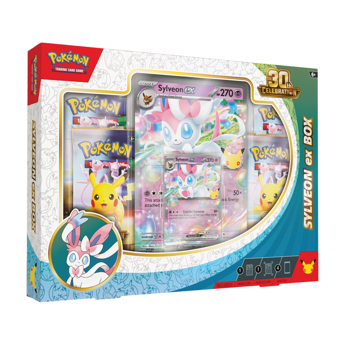 Pokémon TCG: 30th Celebration -- Sylveon ex Box or Greninja ex Box
