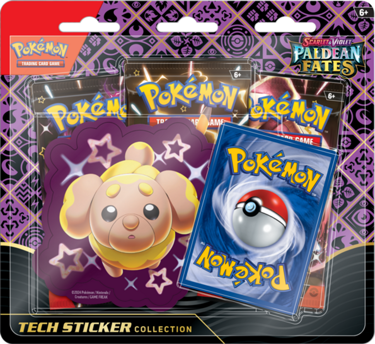 Pokémon TCG: Paldean Fates Tech Sticker Collection