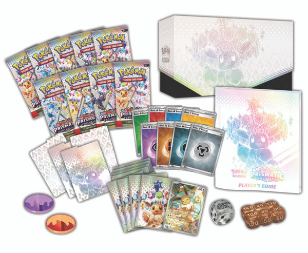 Pokemon Prismatic Evolutions Elite Trainer Box