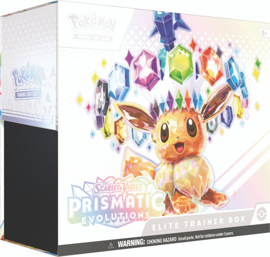 Pokemon Prismatic Evolutions Elite Trainer Box