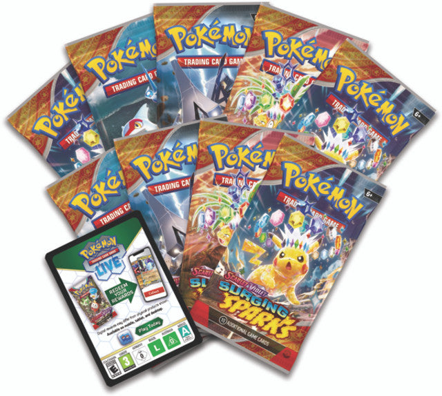 Pokemon TCG: Surging Sparks Elite Trainer Box
