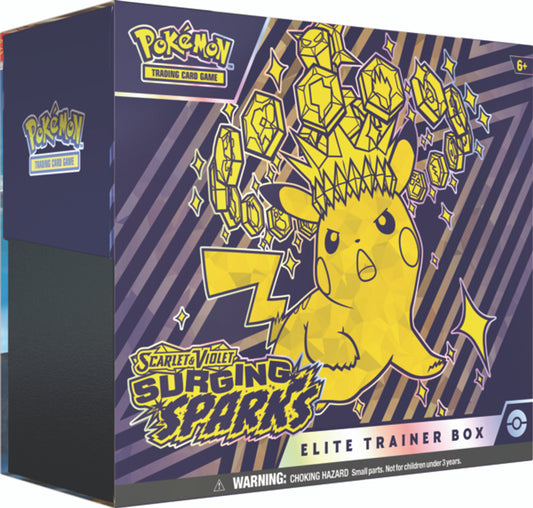 Pokemon TCG: Surging Sparks Elite Trainer Box