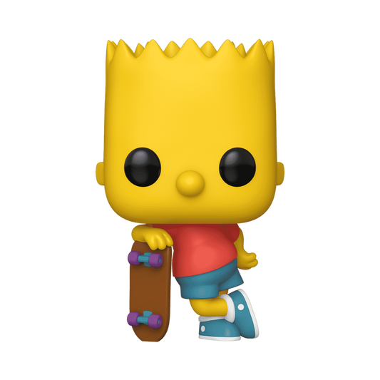 Simpsons: Bart Simpsons w/ Skateboard Pop! Vinyl Figure #1652