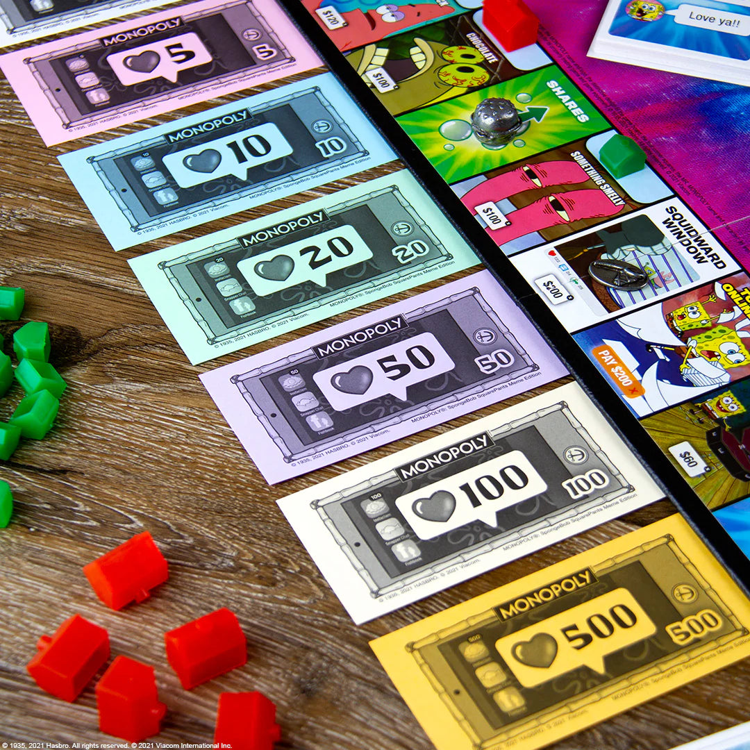 Monopoly Spongebob Squarepants Meme Edition