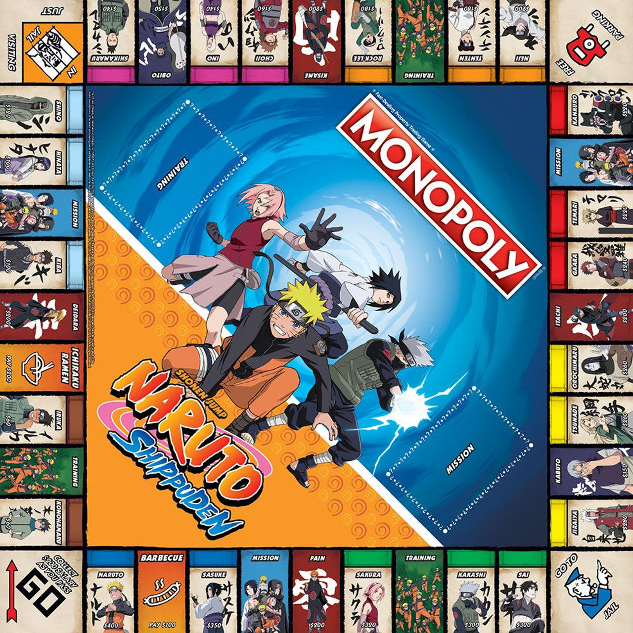 Monopoly Naruto Shippuden