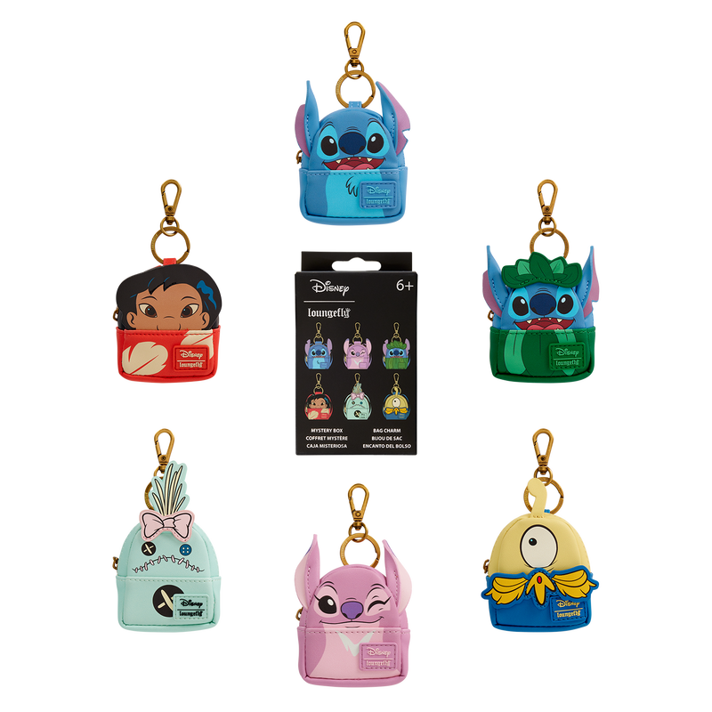 PRE ORDER - Lilo & Stitch Cosplay Mystery Mini Backpack Keychain Charm