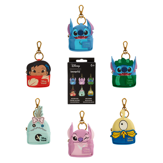 PRE ORDER - Lilo & Stitch Cosplay Mystery Mini Backpack Keychain Charm
