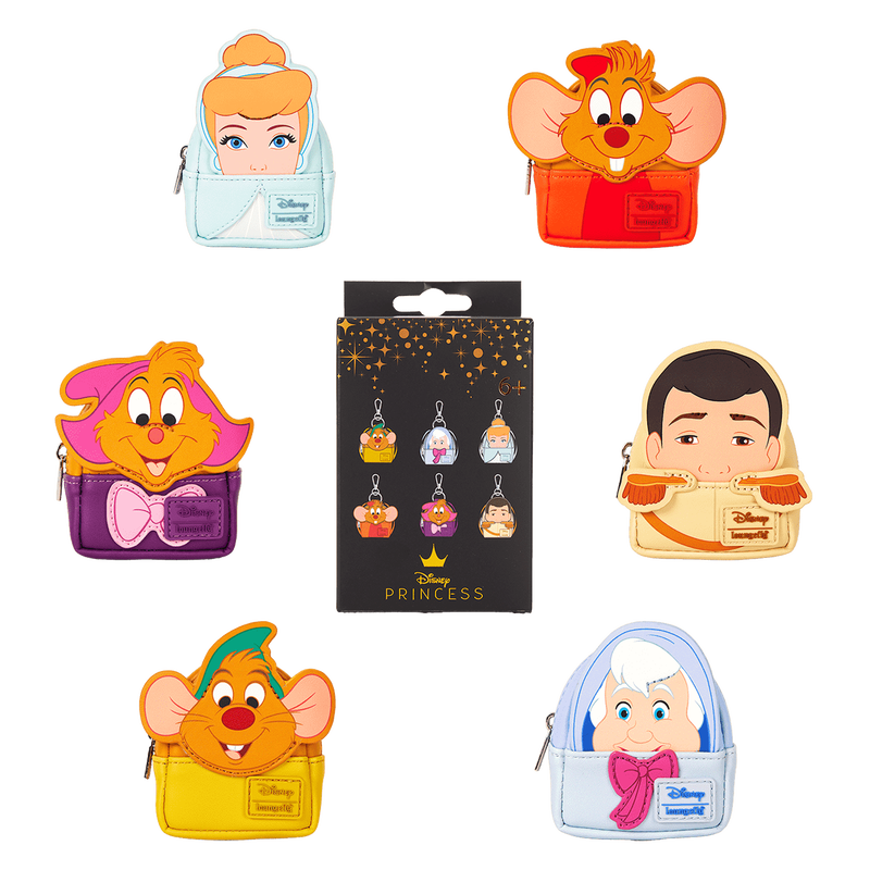 PRE ORDER - Cinderella 75th Anniversary Cosplay Mystery Mini Backpack Keychain Charm